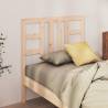 Bed Headboard 106x4x100 cm Solid Wood Pine Colour natural Size 106 x 100 cm Quantity in Package 1 