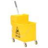 Cleaning Trolley with Mop Bucket - Durable & Practical Solution