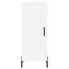 Stylish Highboard White 34.5x34x180 cm | Hipomarket