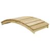 Garden Bridge 170x74 cm - Durable Impregnated Pinewood