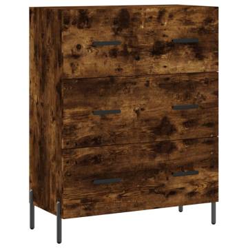 Highboard Smoked Oak - Stylish Storage Solution | HipoMarket