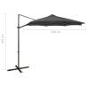 Cantilever Umbrella with LED Lights - Anthracite 300 cm