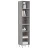 Highboard Grey Sonoma - Stylish Storage Solution | HipoMarket