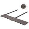 WPC Solid Decking Boards 20m² 2.2m Dark Brown | Hipomarket