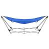 Hammock with Foldable Stand in Blue - Relax Anywhere