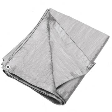 Premium Grey Tarpaulin 90 g/m² 2x3 m - Versatile & Durable