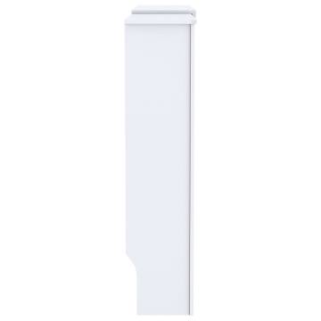 Stylish MDF Radiator Cover White 205 cm - Ideal for Your Home