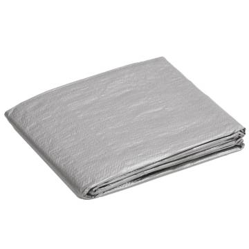 Premium Grey Tarpaulin 90 g/m² 2x3 m - Versatile & Durable