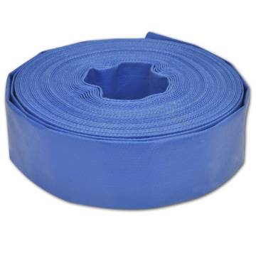 Flat Hose 50m 1.5" PVC - Durable & Flexible Water Transport