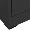 Filing Cabinet Anthracite 46x62x72.5cm - Durable Steel Storage