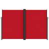 Retractable Side Awning Red 220x1200 cm - Privacy & Style