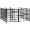 Outdoor Dog Kennel Steel 14.75 m² Size 384 x 384 x 200 cm Quantity in Package 1 