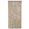 Fly Curtain Dark Brown & Beige 56x185 cm - Insect Protection