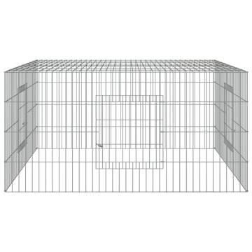 Durable Rabbit Cage 110x110x55 cm - Galvanised Iron