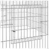 Durable Rabbit Cage 110x110x55 cm - Galvanised Iron