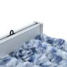 Fly Curtain Blue and White | 100x230 cm Chenille - HipoMarket