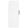 High Gloss White Wall Mounted Cabinets - 2 pcs | HipoMarket