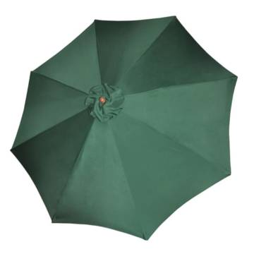 Elegant Green Parasol - 258 cm Outdoor Shade | HipoMarket