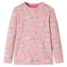 Kids' Long Sleeve Pyjamas - Light Pink Swan Print Size 116