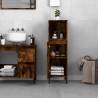 Bathroom Cabinet Smoked Oak - Stylish & Durable Storage