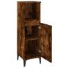 Bathroom Cabinet Smoked Oak - Stylish & Durable Storage