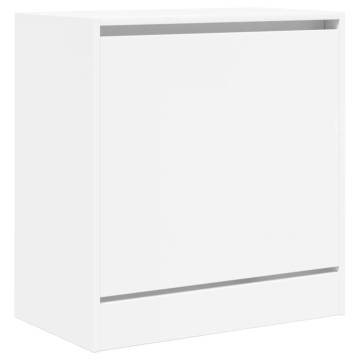 Shoe Cabinet White 60x34x63.5 cm | Stylish Storage Solution