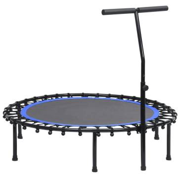 Fitness Trampoline with Handle & Safety Pad - 122 cm