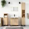 3 Piece Bathroom Furniture Set - Sonoma Oak | HipoMarket UK