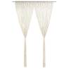 Macrame Curtain 140x240 cm Cotton - Stylish Home Decor