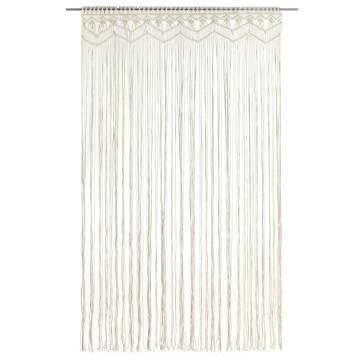 Macrame Curtain 140x240 cm Cotton - Stylish Home Decor