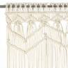 Macrame Curtain 140x240 cm Cotton - Stylish Home Decor