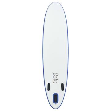 Stand Up Paddle Board Set - Inflatable Blue and White