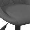 Swivel Dining Chairs 2 pcs Dark Grey Velvet | Hipomarket UK