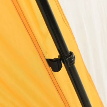 Pool Tent Fabric 660x580x250 cm - UV Resistant Yellow Shade