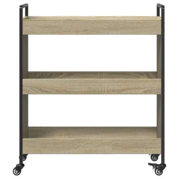 Kitchen Trolley Sonoma Oak - Stylish Storage Solution