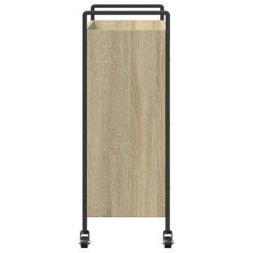 Kitchen Trolley Sonoma Oak - Stylish Storage Solution