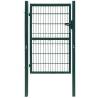 2D Fence Gate (Single) Green 106 x 170 cm Colour green Size 106 x 170 cm 