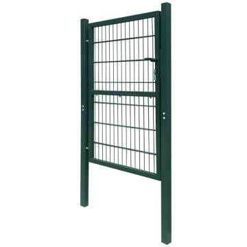 Durable 2D Fence Gate (Single) Green 106 x 170 cm | Hipo Market