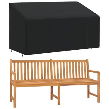 3-Seater Bench Covers - Waterproof Oxford Fabric (2 pcs)