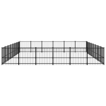 Outdoor Dog Kennel Steel - Secure & Comfortable 45.16 m²