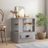 Elegant Grey Sonoma Side Table - 50x50x60 cm | HipoMarket