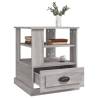 Elegant Grey Sonoma Side Table - 50x50x60 cm | HipoMarket