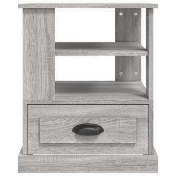 Elegant Grey Sonoma Side Table - 50x50x60 cm | HipoMarket