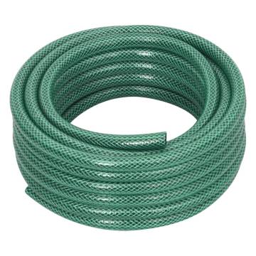 Durable Garden Hose with Fitting Set - 50m PVC Green Hose