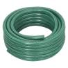 Durable Garden Hose with Fitting Set - 50m PVC Green Hose