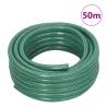 Durable Garden Hose with Fitting Set - 50m PVC Green Hose