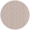 Shaggy Rug PAMPLONA High Pile Modern Beige Ø 240 cm - HipoMarket