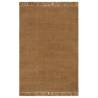 Jute Rug with Tassels 160x230 cm - Natural & Elegant Touch