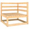 Garden Corner Sofas - Solid Wood Pine | Hipo Market