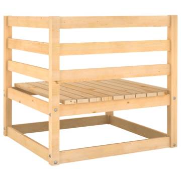 Garden Corner Sofas - Solid Wood Pine | Hipo Market